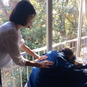 10/10タッチケア＆Energy Handドライのレッスンをおこないました