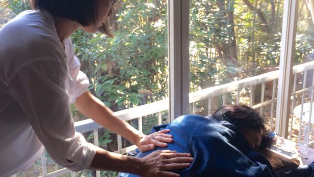 10/10タッチケア＆Energy Handドライのレッスンをおこないました