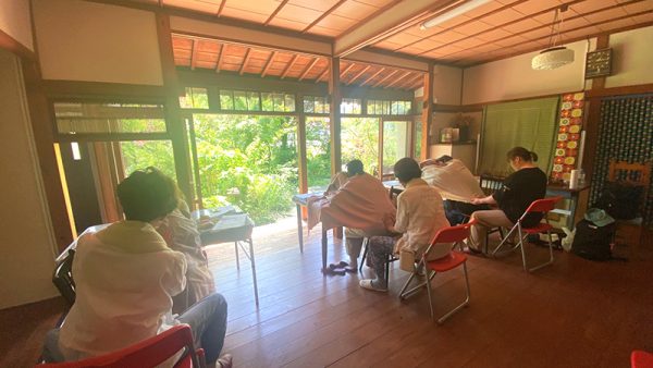 新緑の鎌倉で氣圧のレッスン